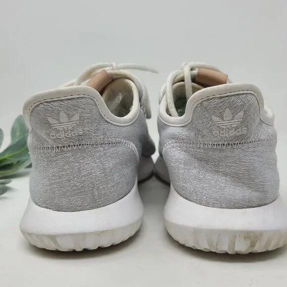 ADIDAS Women's Gray Tubular Sneakers Sz 9 - Picture 6 of 10